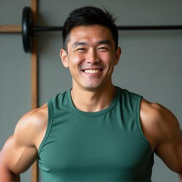 Portrait of Coach David, Head Fitness Trainer