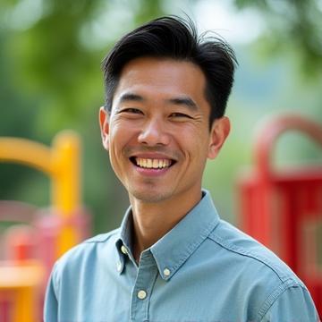 Portrait of Mr. Seng Chee, Youth Programs Coordinator