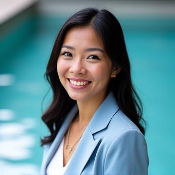 Portrait of Ms. Chloe Tan, Aquatic Director