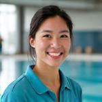 Portrait of Coach Anna Tan, smiling