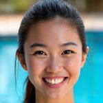 Portrait of Coach Sarah Chong, energetic and friendly